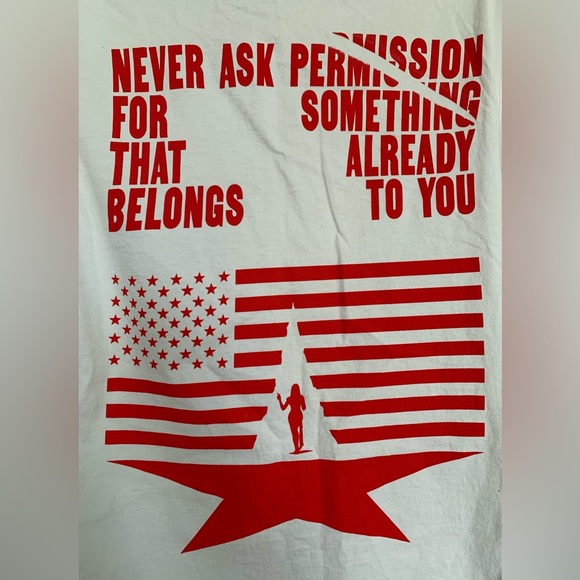 New Beyoncé Cowboy Carter Tour 2025 Reclamation T-Shirt White Size Small - Picture 4 of 10